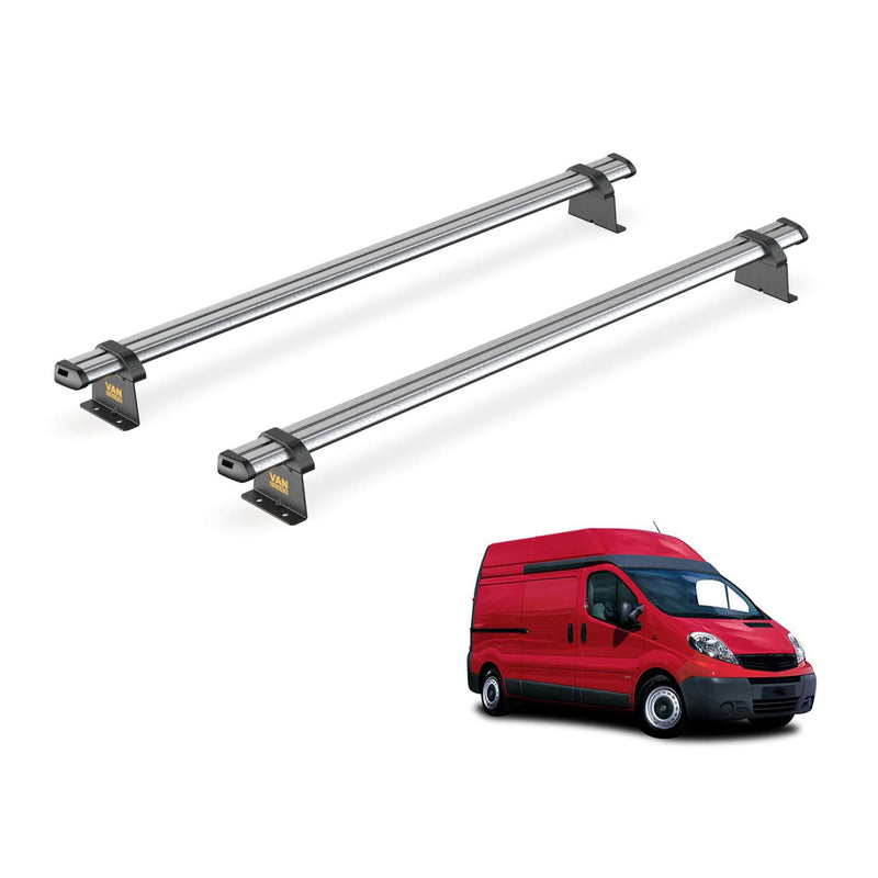 Renault Trafic - 2 Van Guard Ultibar Trade Roof Bars