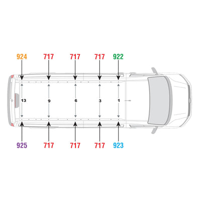 MAN TGE (2017-) - Van Guard Ulti Roof Rack
