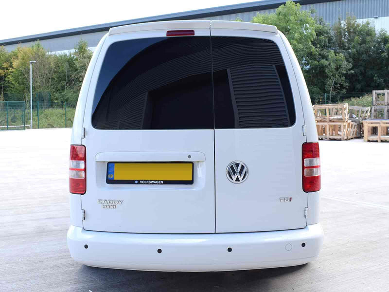 VW Caddy (2004-2015) Rear Barn Door Window Privacy Camper Glass with Fitting Kit