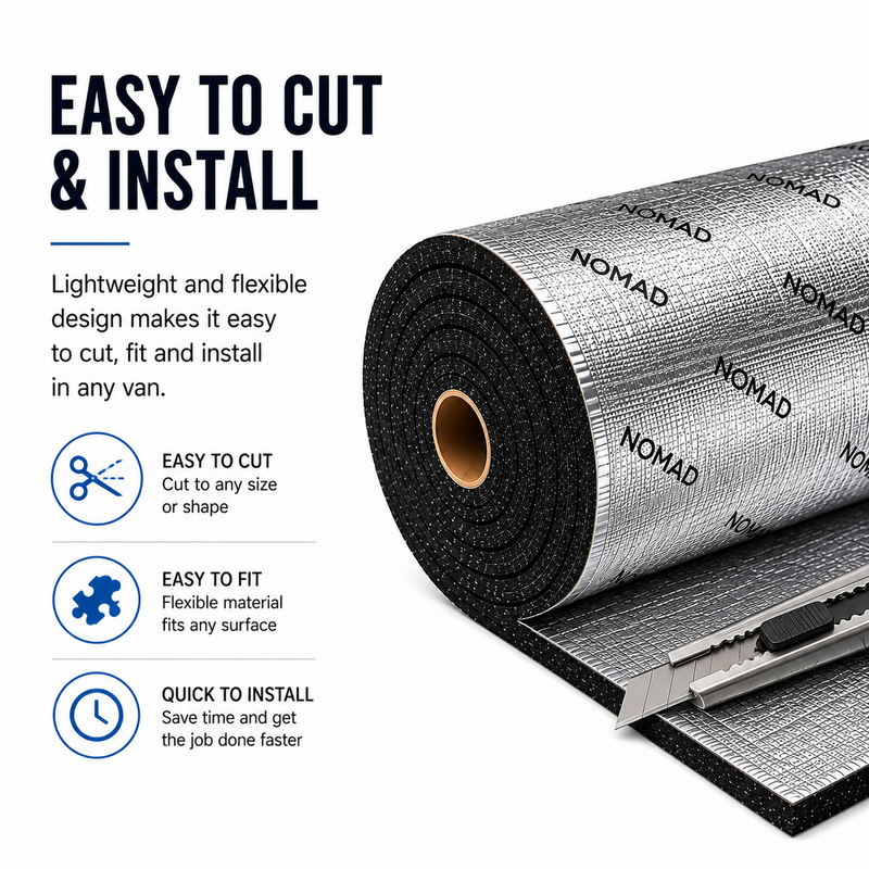 Foil Backed Foam 12mm