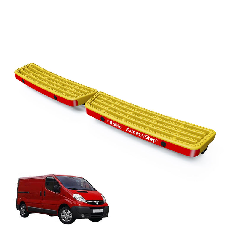 Vauxhall Vivaro Yellow Twin AccessStep - With Reverse Sensors