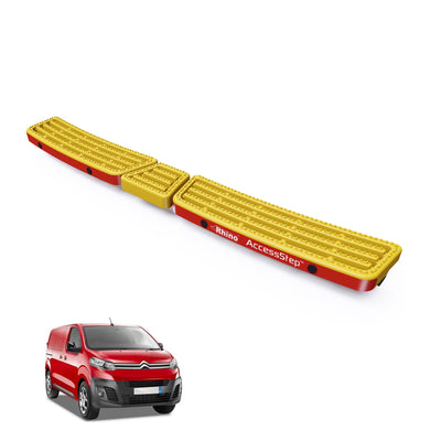 Peugeot Expert (2016-) Yellow Triple AccessStep - With Reverse Sensors