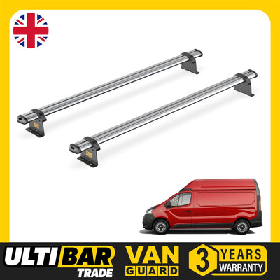 Vauxhall Vivaro (2014-2019) - 2 Van Guard Ultibar Trade Roof Bars
