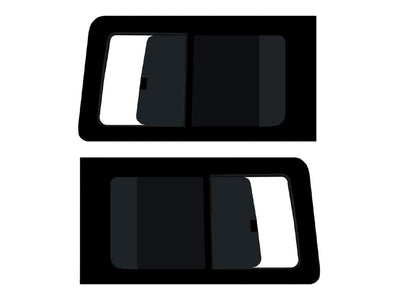 Ford Transit 2014 - Left Hand Side Open + Right Hand Side Open Tint Fitting Kit