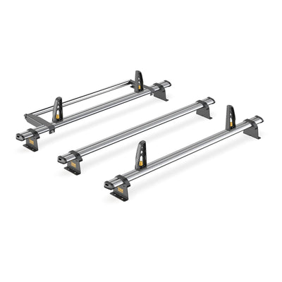 VW Caddy Roof Rack for 2015-2020 Maxi 3x Bars & Roller & Roller Van Guard Trade