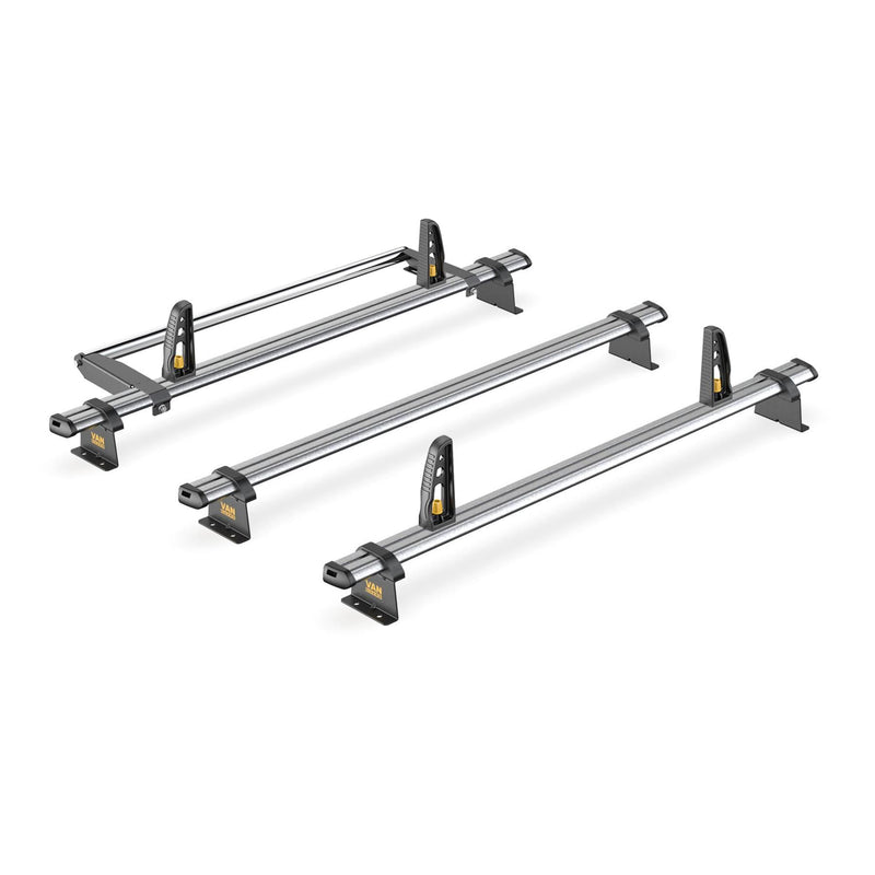 VW Caddy Roof Rack for 2015-2020 Maxi 3x Bars & Roller & Roller Van Guard Trade