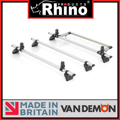 VW Caddy (2015-2020) - Rhino Kammbar Pro Roof Bars