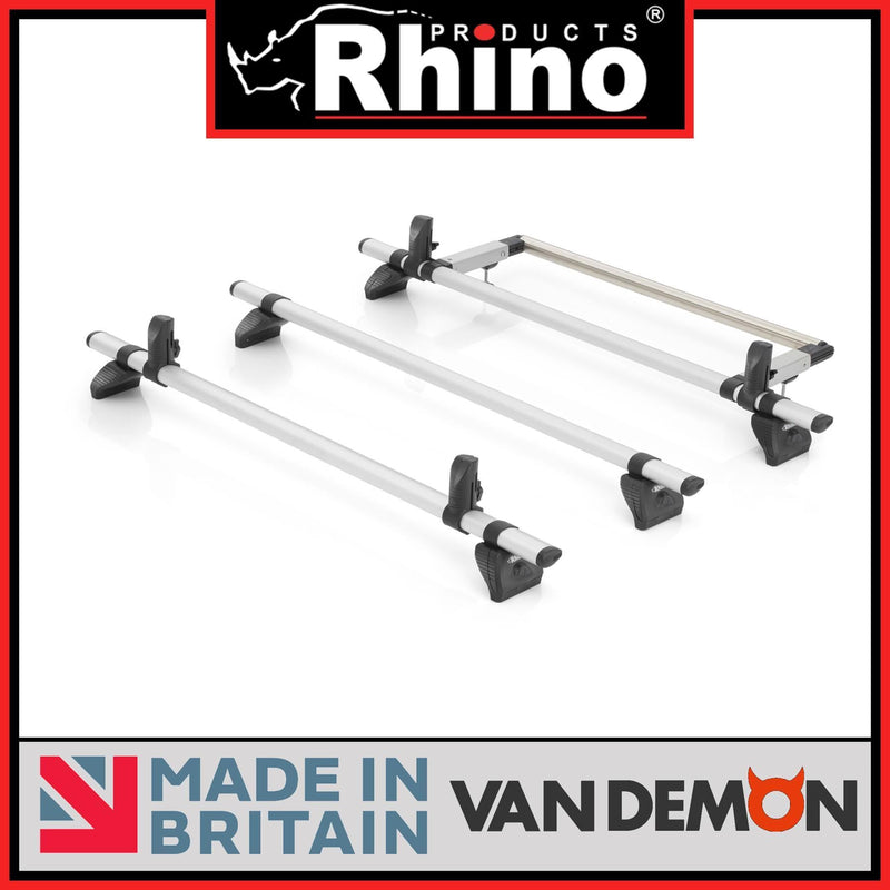 VW Caddy (2015-2020) - Rhino Kammbar Pro Roof Bars