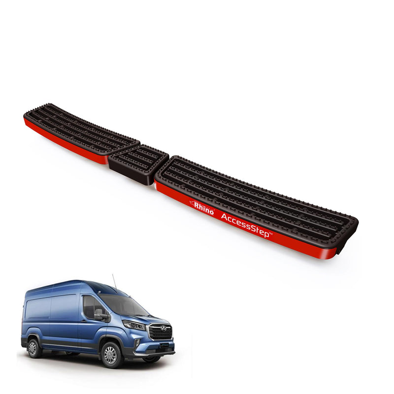 Maxus Deliver (2020-) 9 Black Triple AccessStep - No Reverse Sensors