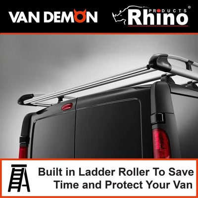 Vauxhall Movano (2010-2021) - Rhino KammRack Black Roof Rack