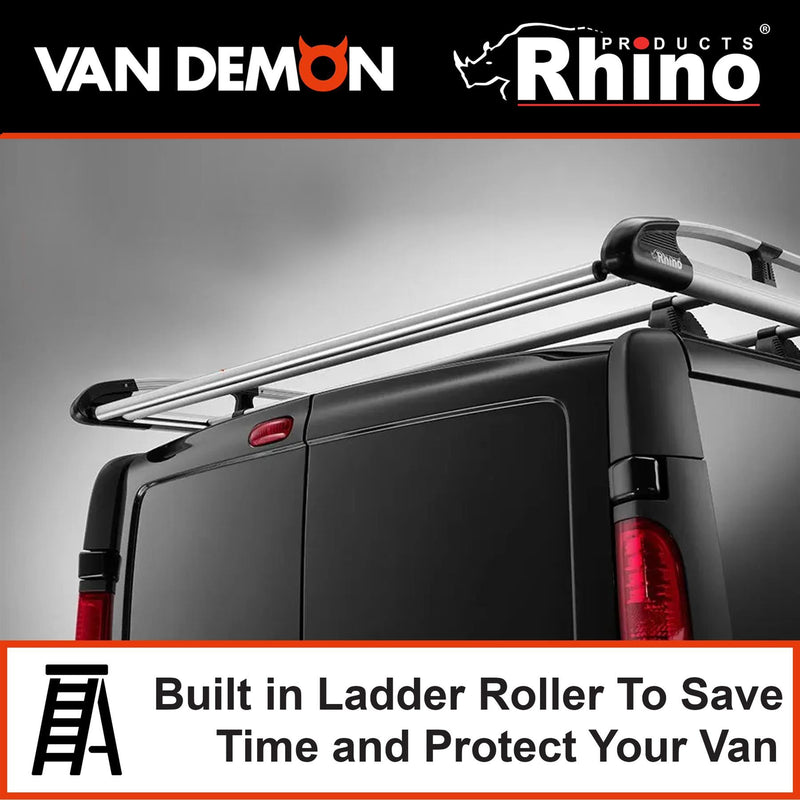 Vauxhall Movano (2010-2021) - Rhino KammRack Black Roof Rack