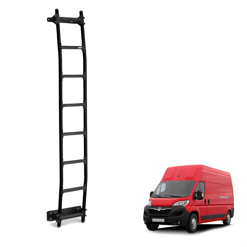 Vauxhall Movano Rear Door Ladder for 2021+ (H3 Roof) Models - (BL8-LK36)