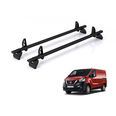 Nissan NV300 (2016-2021) - Rhino Kammbar Black Roof Bars