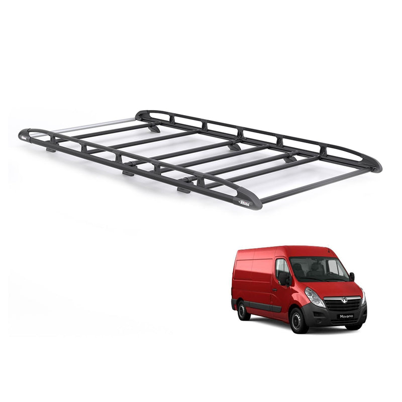 Vauxhall Movano (2010-2021) - Rhino KammRack Black Roof Rack