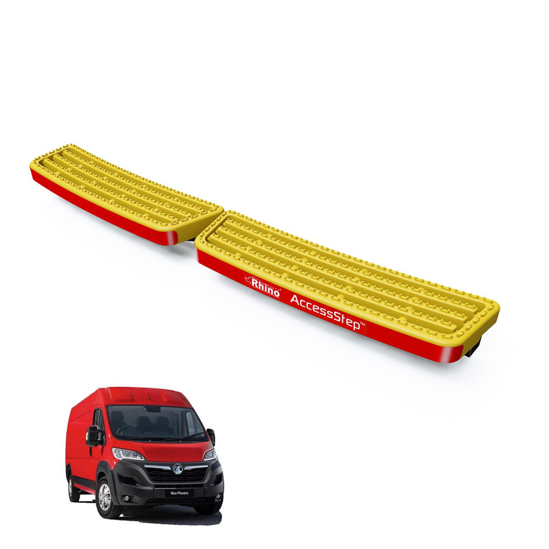 Vauxhall Movano (2022-) Yellow Twin AccessStep - No Reverse Sensors