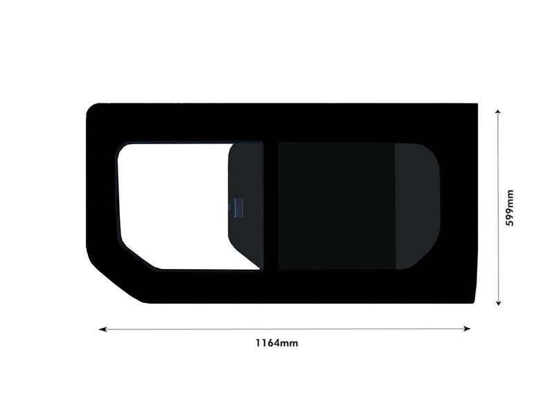 VD Glass - Renault Trafic 2014- Lh Side Open Tint