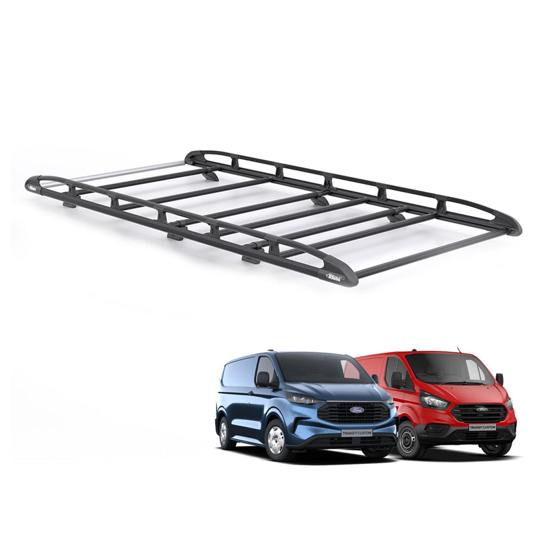 Ford Transit (2013-2024) Custom - Rhino KammRack Black Roof Rack