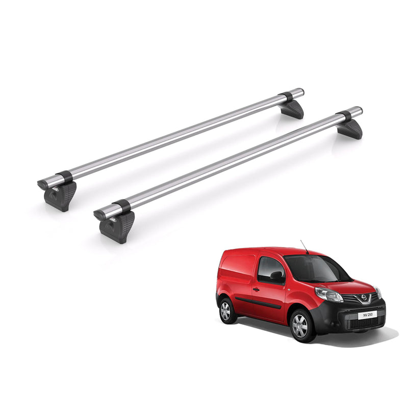 Nissan NV250 Roof Rack Fits 2020-2021 Models 2x Roof Bars Rhino Kammbar Fleet