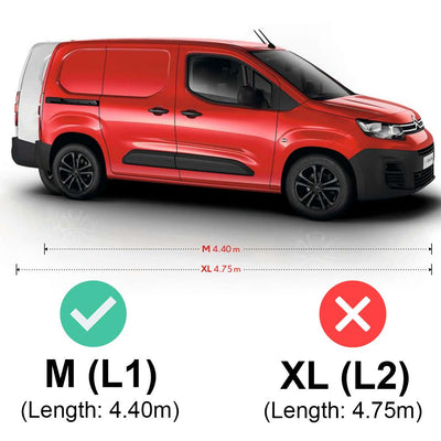 Citroen Berlingo - 3 Rhino Kammbar Fleet Roof Bars (Steel)