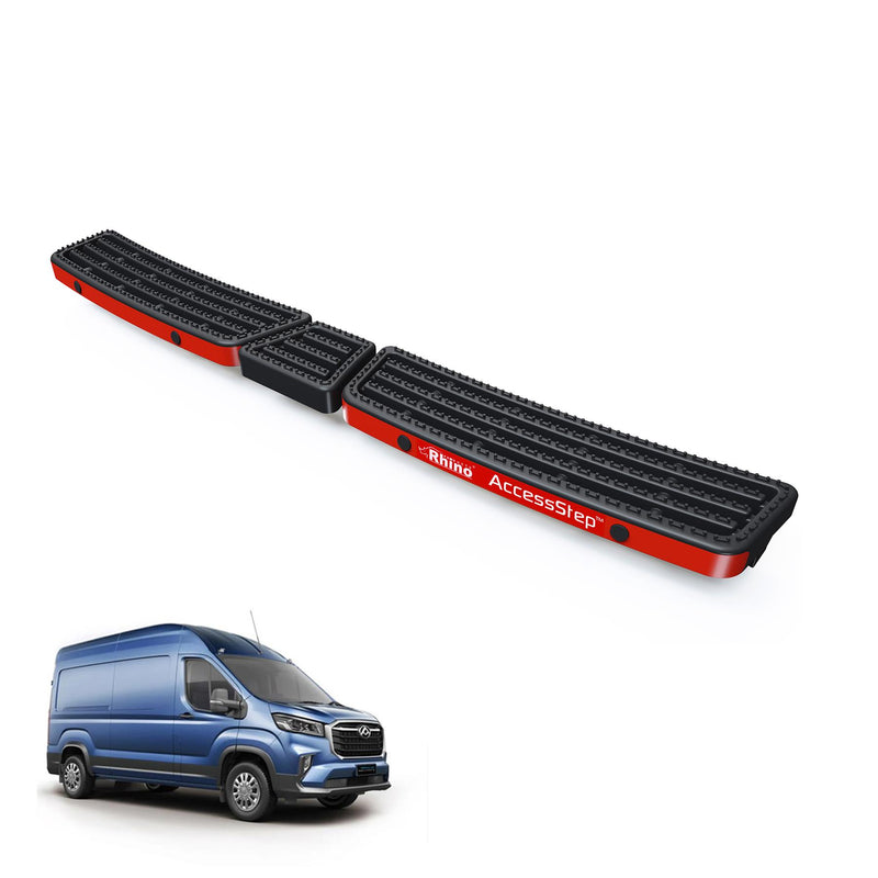 Maxus Deliver (2020-) 9 Black Triple AccessStep - With Reverse Sensors