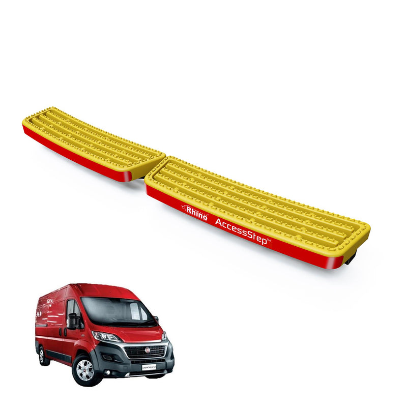 Fiat Ducato Yellow Twin AccessStep - No Reverse Sensors