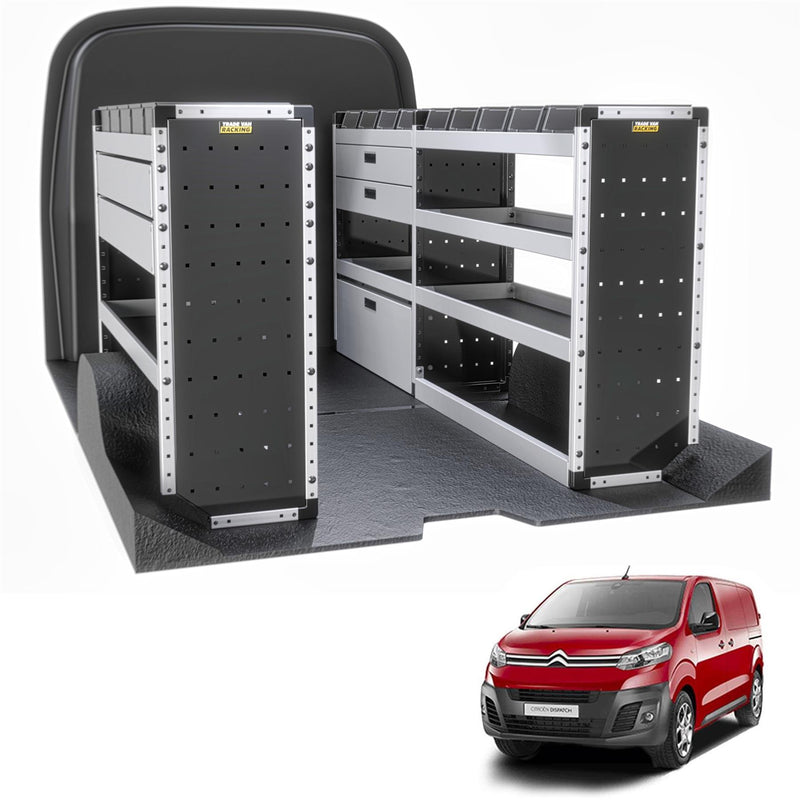 Citroen Dispatch Van Guard Racking - Driver + Passenger Side [Gold Pack]