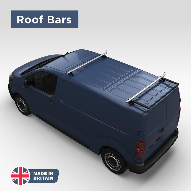 Citroen Dispatch (2016-) - 2 Roof Bars & Roller