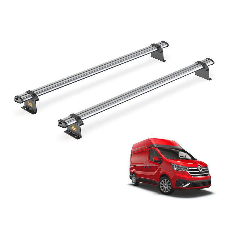 Renault Trafic - 2 Van Guard Ultibar Trade Roof Bars