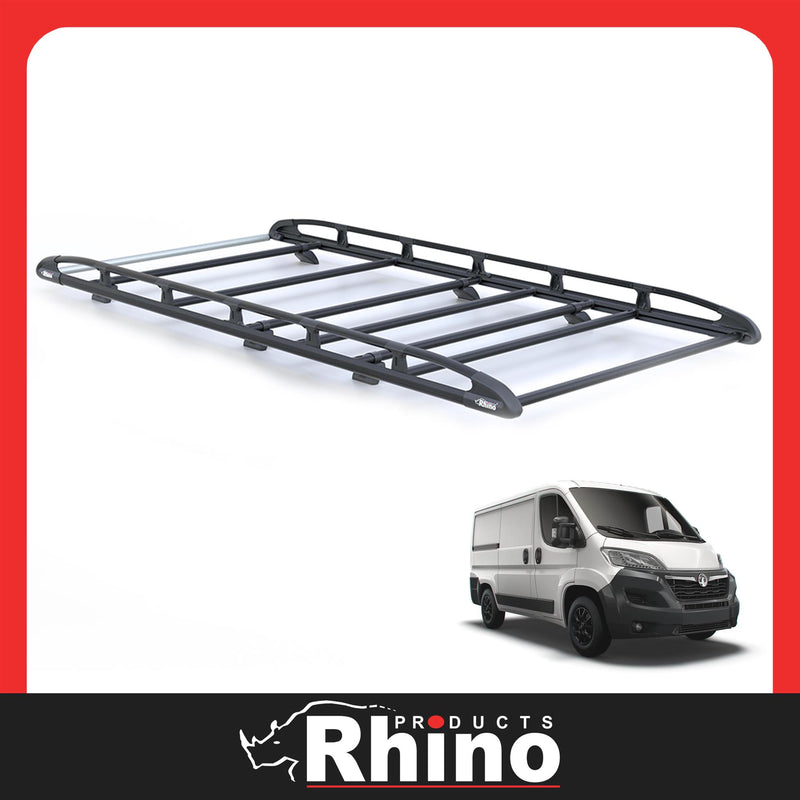 Vauxhall Movano (2021 onwards) - Rhino KammRack Black Roof Rack