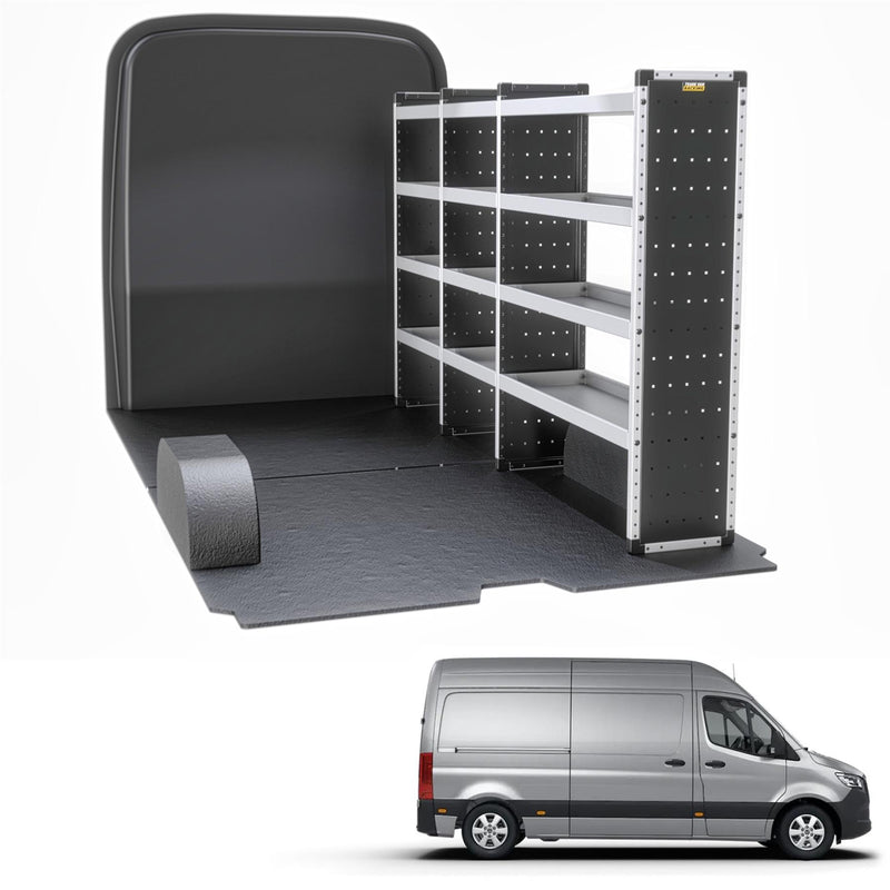 Mercedes Sprinter Van Guard Racking - Driver Side [Bronze Pack]