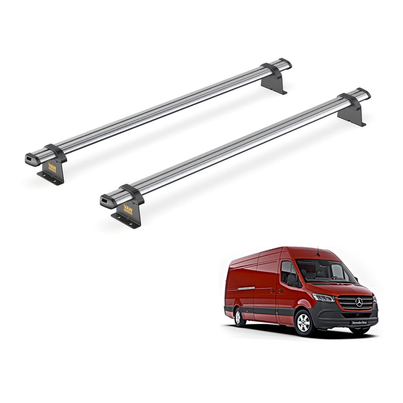 Mercedes Sprinter (2018-) - 2 Van Guard Ultibar Trade Roof Bars
