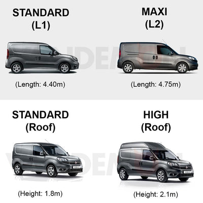 Fiat Doblo (2010-2022) - Rhino Kammrack Roof Rack