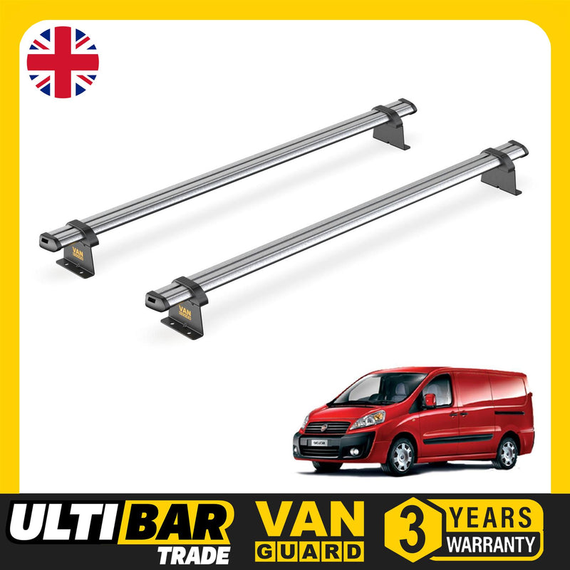 Fiat Scudo (2007-2016) - 2 Van Guard Ultibar Trade Roof Bars