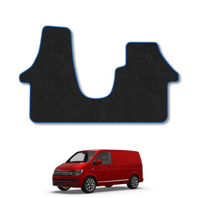 VW Transporter T6 (2015-2019) [Double Front Seat] [No Swivel Seat Base] Carpet Floor Mats