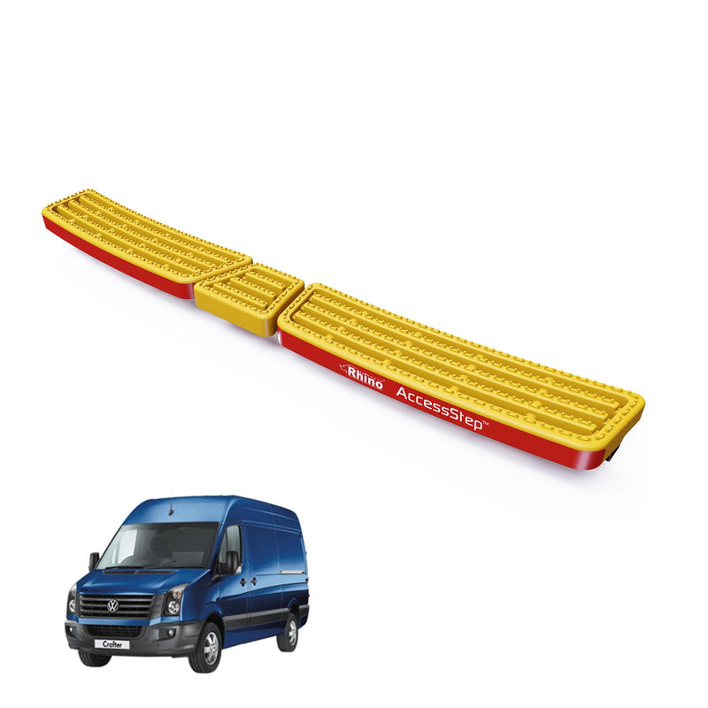 VW Crafter (2006-2017) Yellow Triple AccessStep - No Reverse Sensors