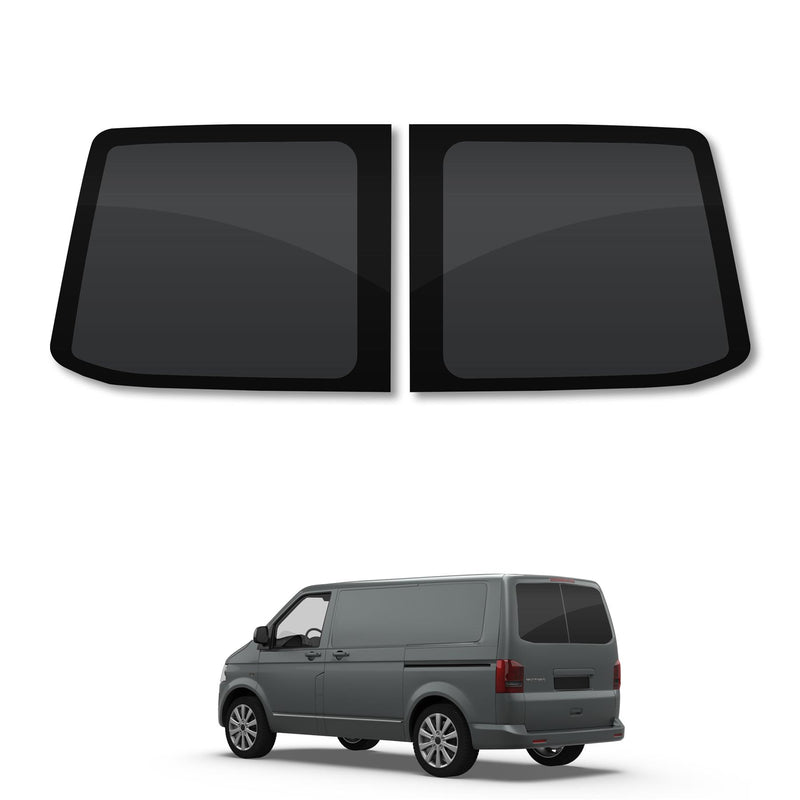 VW Transporter T5 (2003-2015) Rear Barn Door Window Privacy Camper Glass