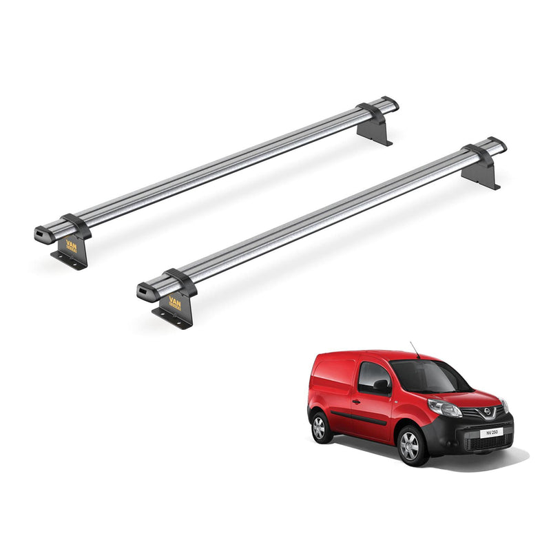Van Guard Ulti Bar Trade 2 Bars Roof Rack For The Nissan Nv250 2019-2021