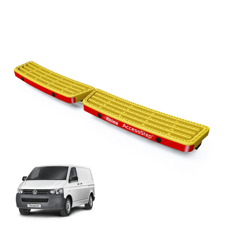 VW Transporter Yellow Twin AccessStep - With Reverse Sensors