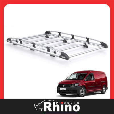 VW Caddy (2010-2015) - Rhino KammRack Black Roof Rack