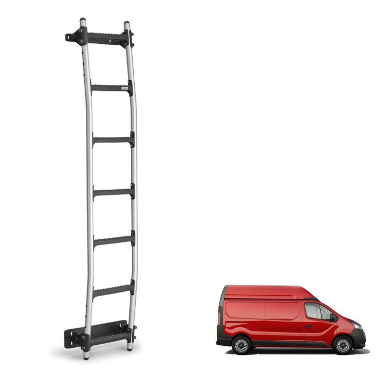 Rhino Aluminium (2014-2019) 7 Step Rear Door Ladder