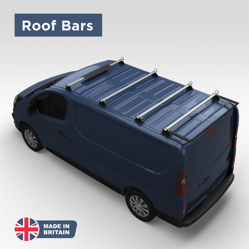 Nissan Primastar (2022-) - 4 Roof Bars & Roller