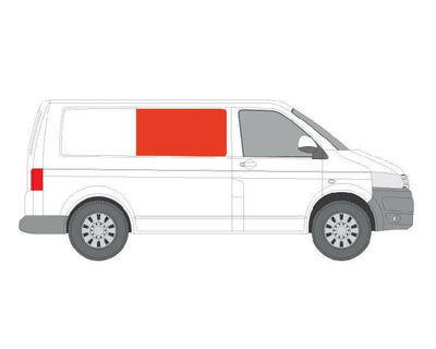 VW Transporter (T6 2015-) - Right Side Panel Black Out Curtain Kit