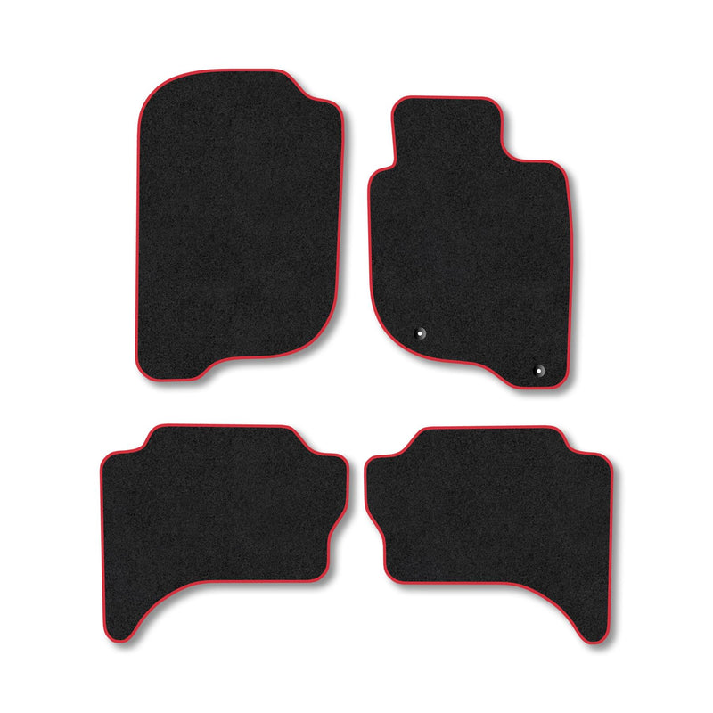Fiat Fullback (2016+) [Double Cab] [Rear Heater] Carpet Floor Mats