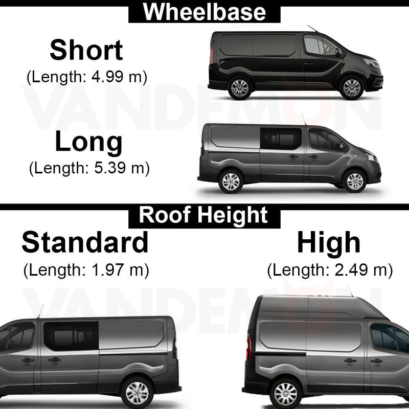 Van Guard 5-Step Rear Door ULTILadder for Nissan NV300 (2016-2020) [H1]