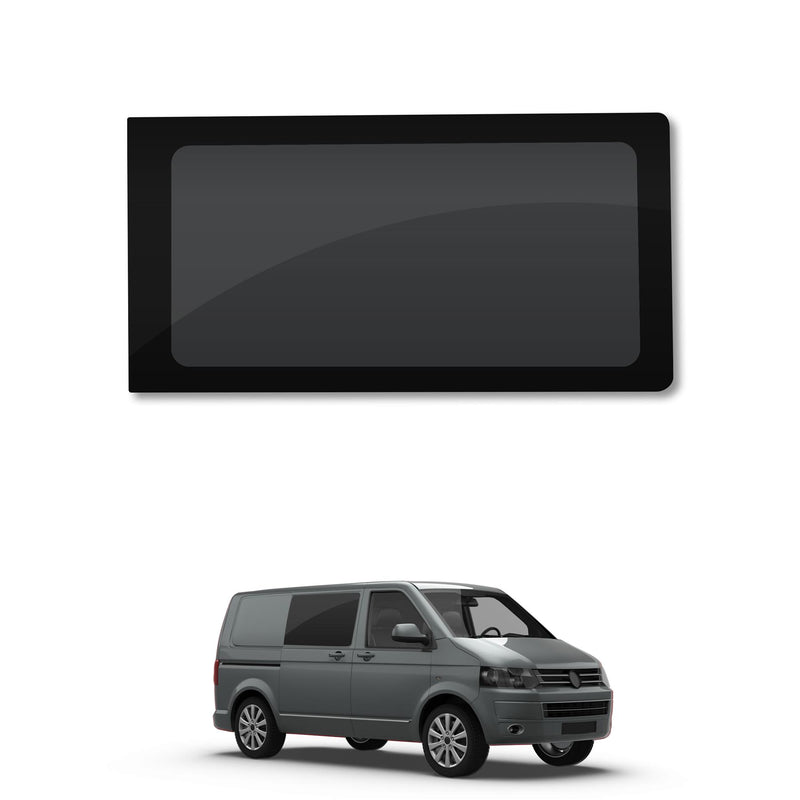 VW Transporter T5 (2003-2015) Driver Side Fixed Window Privacy Camper Glass