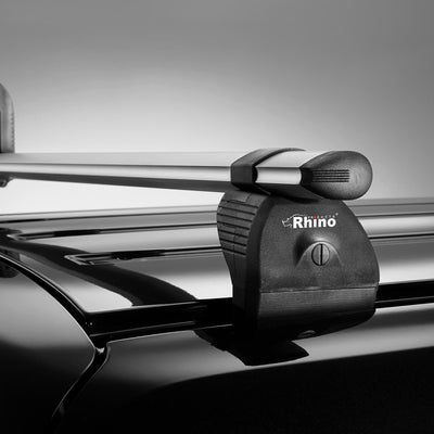 Mercedes Vito (2014-) - 3 Rhino Kammbar Pro Roof Bars + Roller (Aluminium)