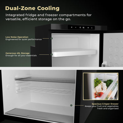 Nomad CR50X RV Fridge Freezer 12/24V