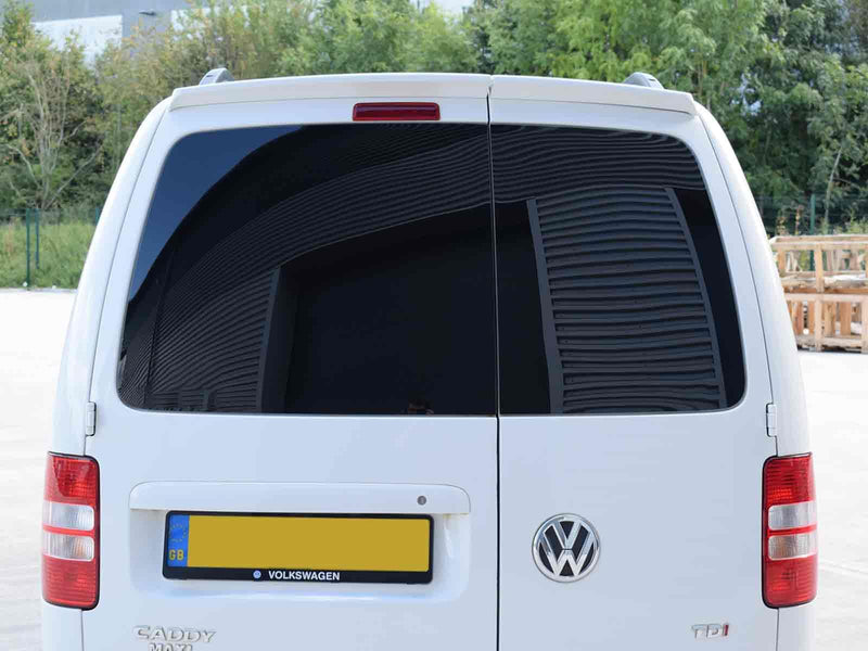 VW Caddy (2004-2015) Rear Barn Door Window Privacy Camper Glass with Fitting Kit
