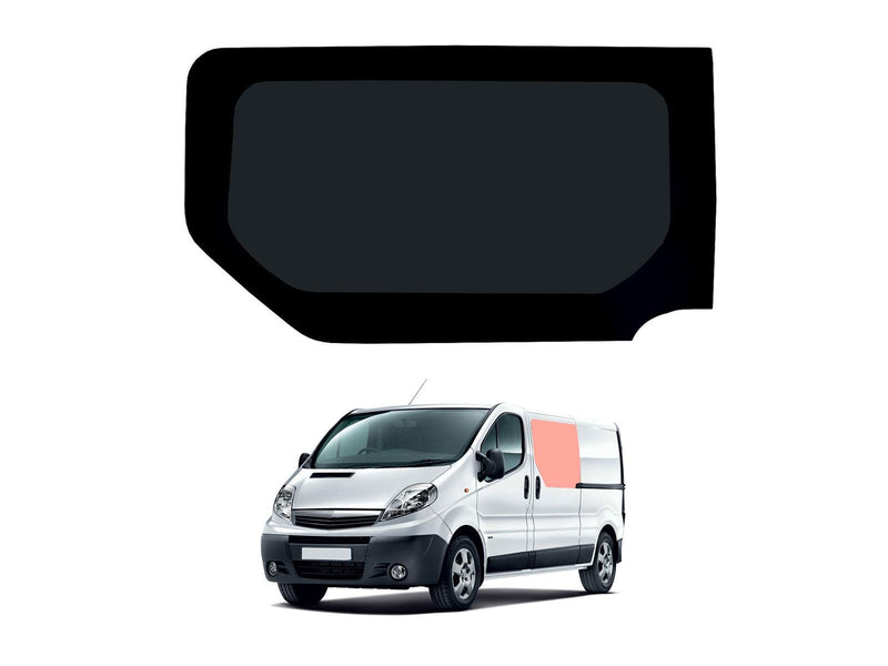 Vauxhall Vivaro (2001-2014) Passenger Side Fixed Window Privacy Camper Glass