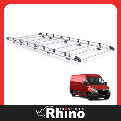 Vauxhall Movano (2010-2021) - Rhino KammRack Black Roof Rack